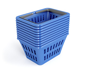 Image showing Shopping baskets