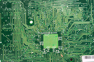 Image showing Electronic circuit board