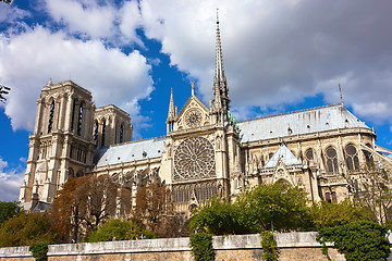 Image showing Notre Dame de Paris