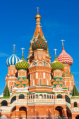 Image showing Saint Basil Cathedral  in Moscow