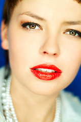 Image showing Red Lips