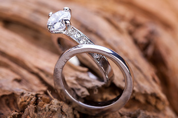 Image showing beautiful ring jewellery accessoiry engagement 