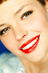 Image showing Red Lips