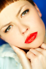 Image showing Red Lips