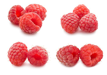 Image showing Raspberries