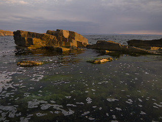 Image showing Bulgarian seaside landscapes – beautiful coastline near Chernomorets