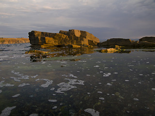 Image showing Bulgarian seaside landscapes – beautiful coastline near Chernomorets