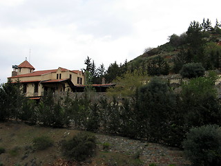 Image showing Mountain house. Fikardou. Cyprus