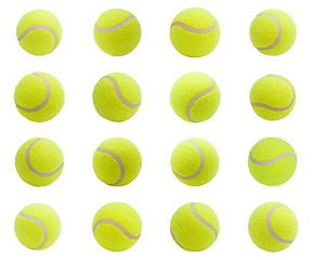 Image showing Tennis balls