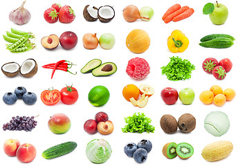 Image showing Fruits and Vegetables