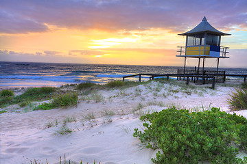 Image showing Sunrise at The Entrance, Australia