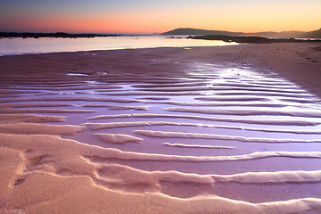 Image showing Sunset at Little Bay Australia