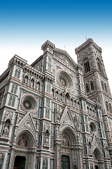 Image showing Florence cathedral - Duomo Santa Maria del Fiore