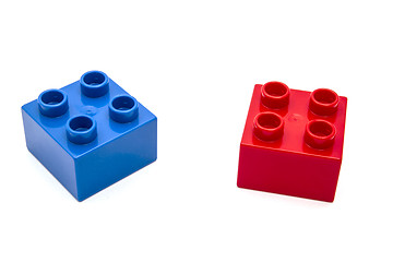 Image showing Colorful building blocks