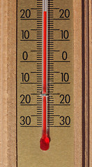 Image showing Thermometer for air temperature