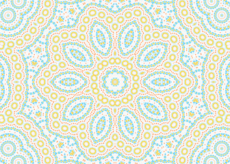 Image showing Abstract color pattern on white background