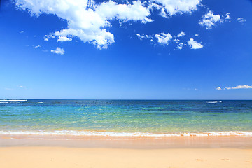 Image showing Australian Beach in summer