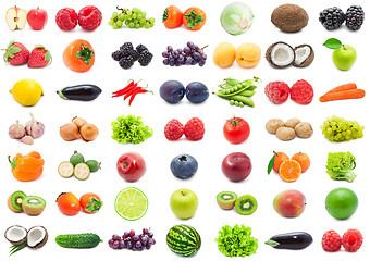 Image showing Fruits and Vegetables