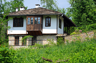 Image showing Medieval House on the Hill