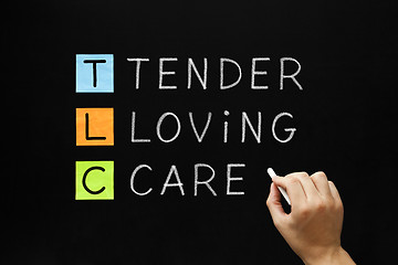 Image showing TLC - Tender Loving Care