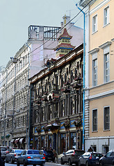 Image showing tea house in Moscow on Butcher