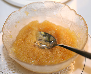 Image showing Dish with caviar pike