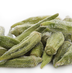 Image showing Frozen Okra