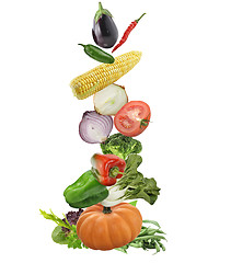 Image showing Fresh Vegetables