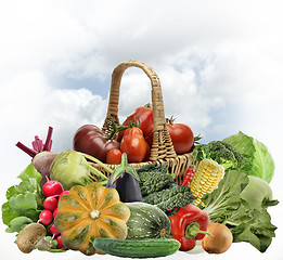 Image showing Fresh Vegetables