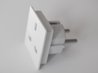 Image showing British plug socket