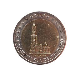 Image showing German Euro coin