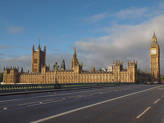 Image showing Westminster Bridge