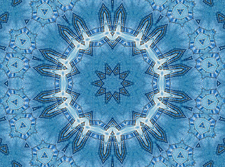 Image showing Abstract jeans pattern