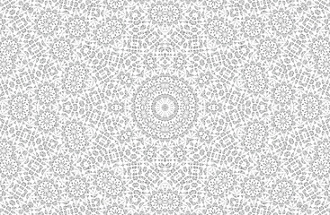 Image showing Black and white abstract pattern