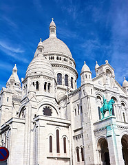 Image showing Sacre Coeur in Paris