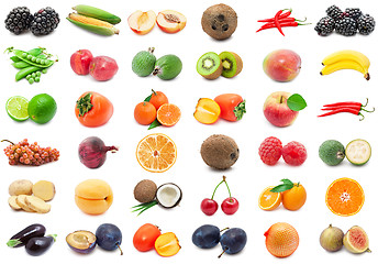 Image showing Fruits and Vegetables