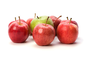 Image showing apples isolated on white background