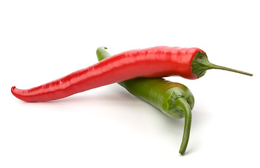 Image showing Chili pepper isolated on white background