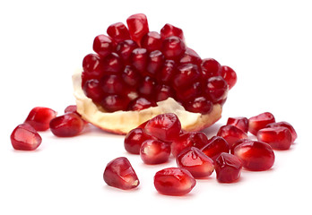 Image showing pomegranate isolated on white background