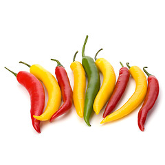 Image showing Chili pepper isolated on white background