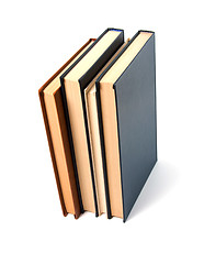 Image showing books stack isolated on white