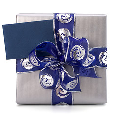 Image showing festive gift box