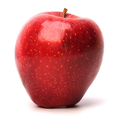 Image showing red apple isolated on white background