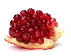 Image showing pomegranate isolated on white background