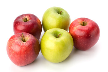 Image showing apples isolated on white background