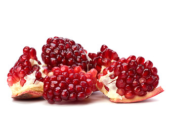 Image showing pomegranate isolated on white background