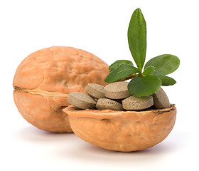 Image showing herbal pills