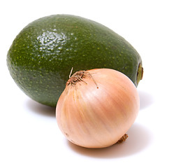 Image showing avocado isolated on white