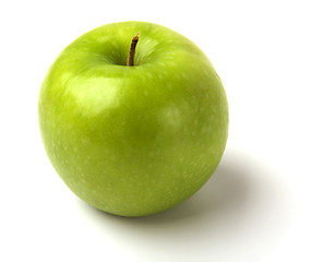 Image showing green apple isolated on white background