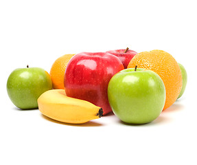 Image showing fruits isolated on white background